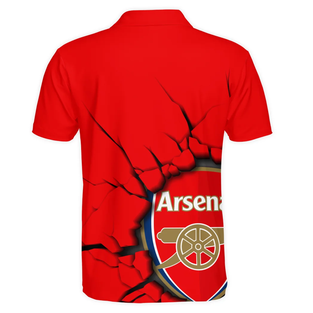 Capital Red Squad Polo Shirt Sport-Inspired Polo Design HVN1360AR - Image 4