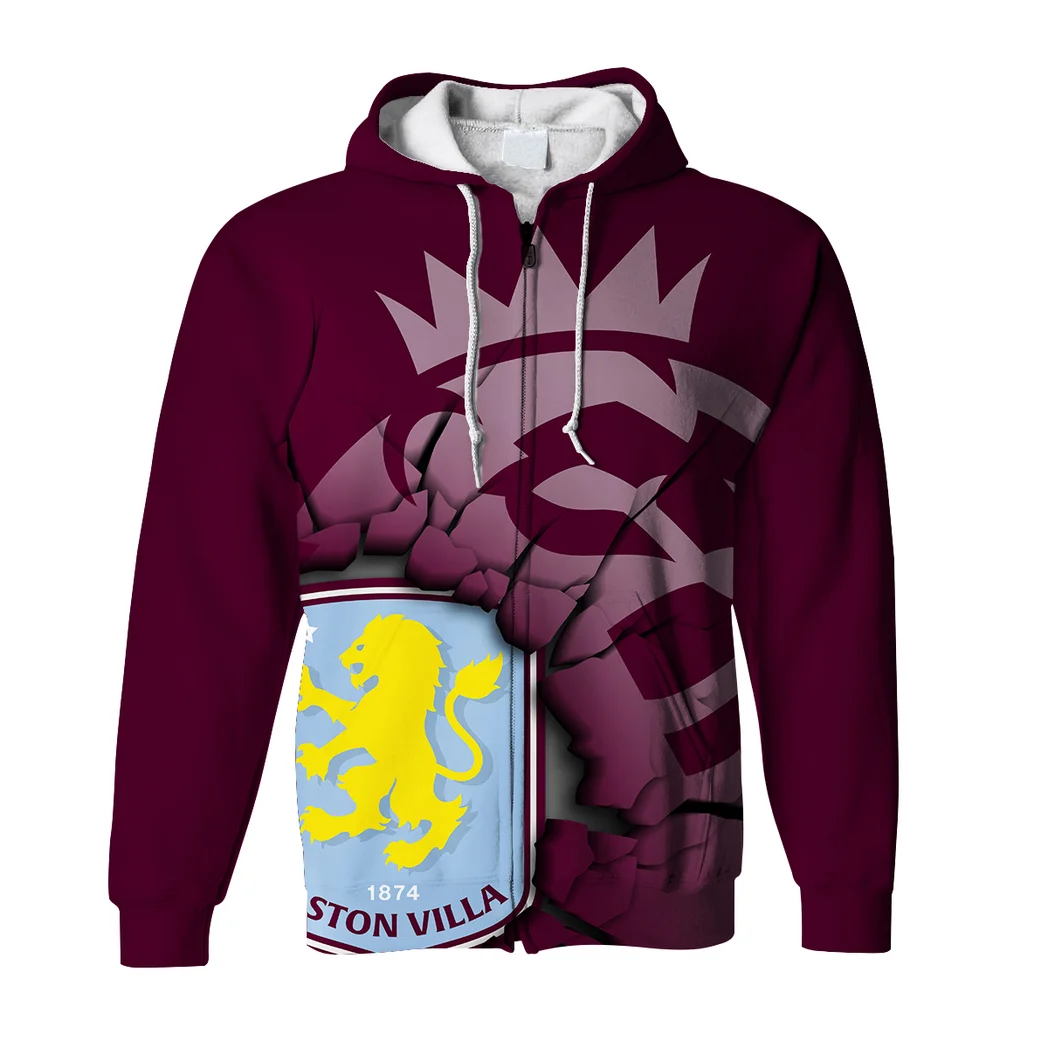 Southern Blue Army Zipper Hoodie True Supporter Full-Zip Hoodie HVN1360AV - Image 2