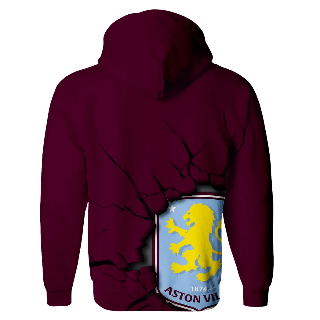 Southern Blue Army Zipper Hoodie True Supporter Full-Zip Hoodie HVN1360AV - Image 3