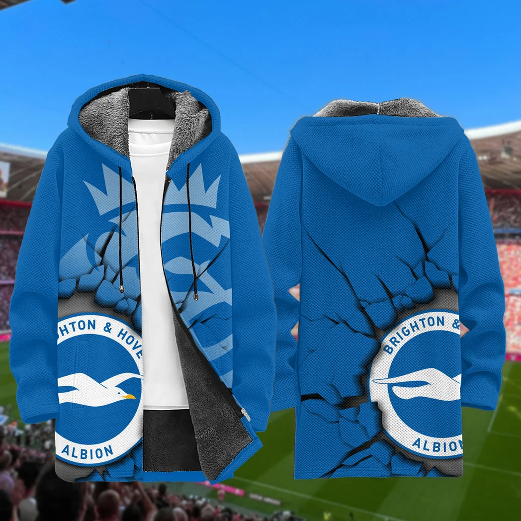 South Coast Blues Fleece Windbreaker Jacket Active Sports Fleece HVN1360BH - Image 2