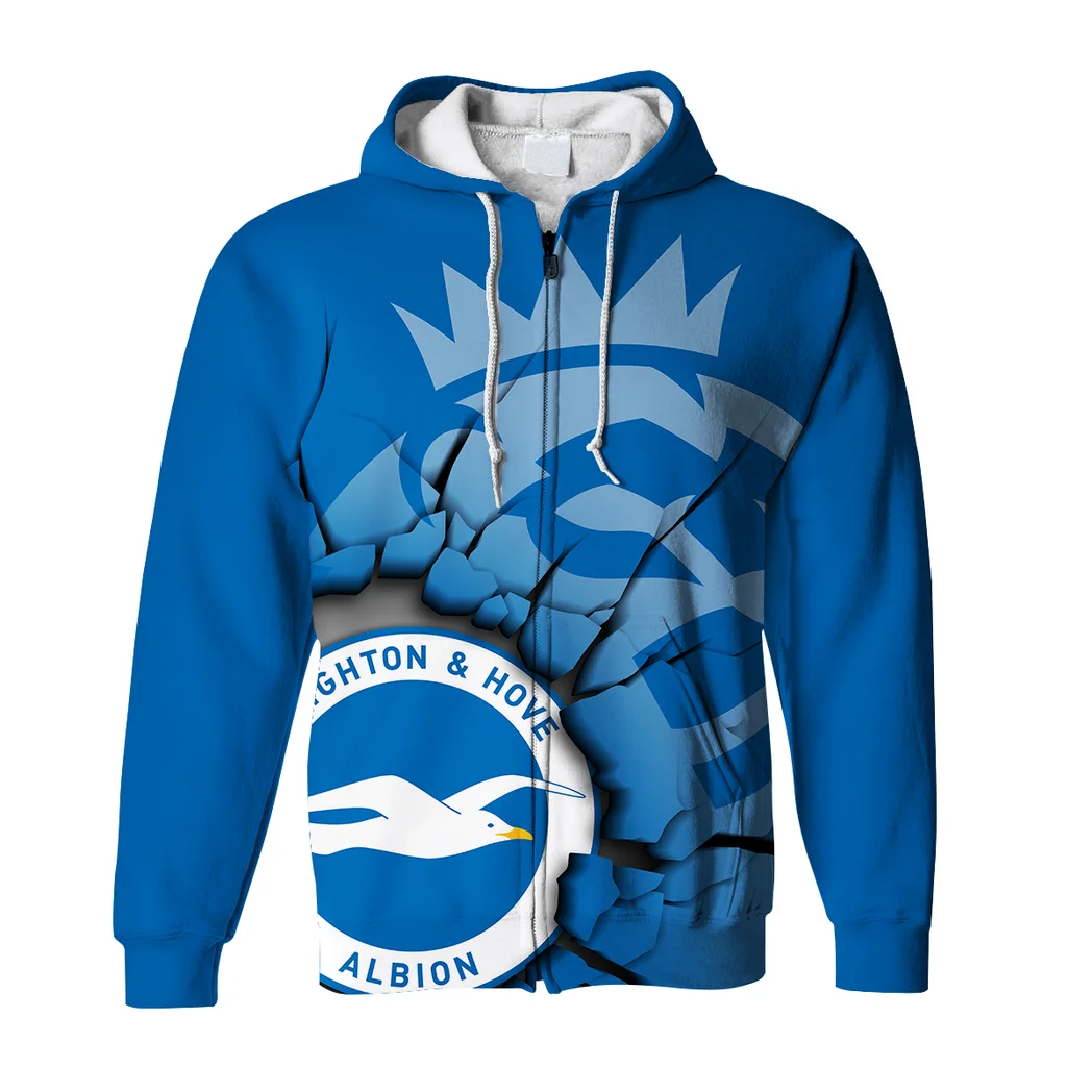 South Coast Blues Zipper Hoodie True Fan Hoodie HVN1360BH - Image 2