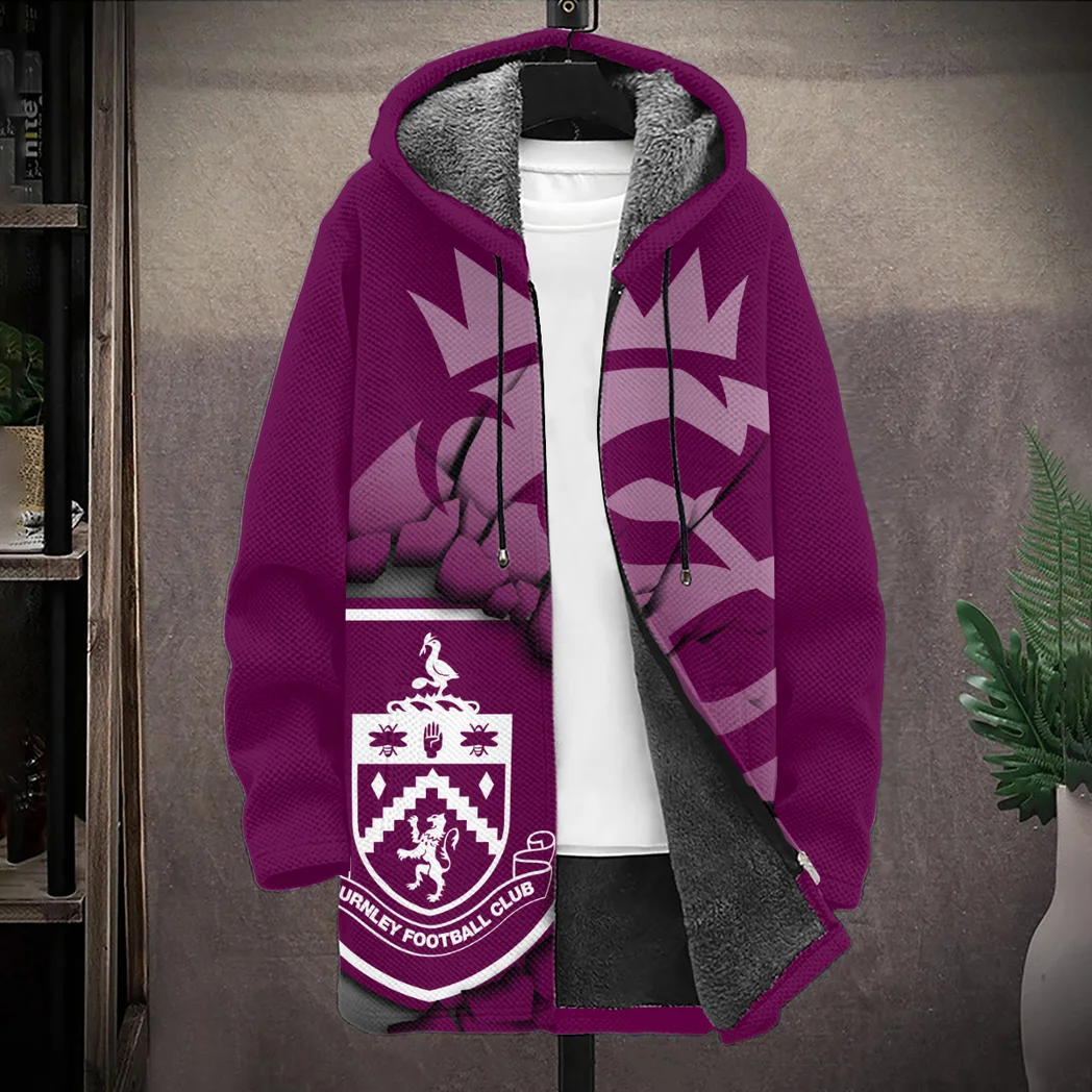 Red & Claret Spirit Fleece Windbreaker Jacket Athletic Fleece Jacket HVN1360BU - Image 3