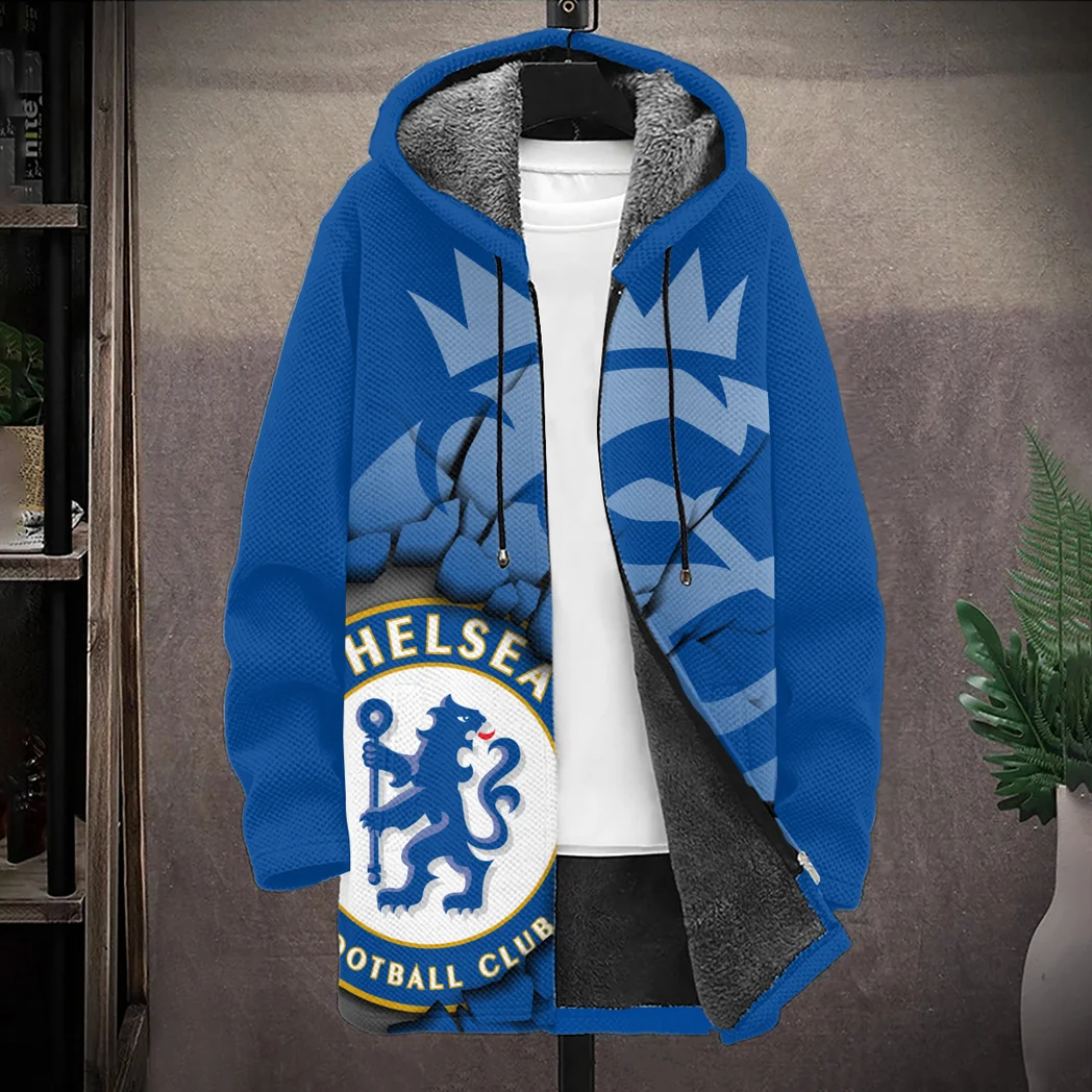 Blue Shirt Fans Fleece Windbreaker Jacket Game Ready Jacket HVN1360CH - Image 3