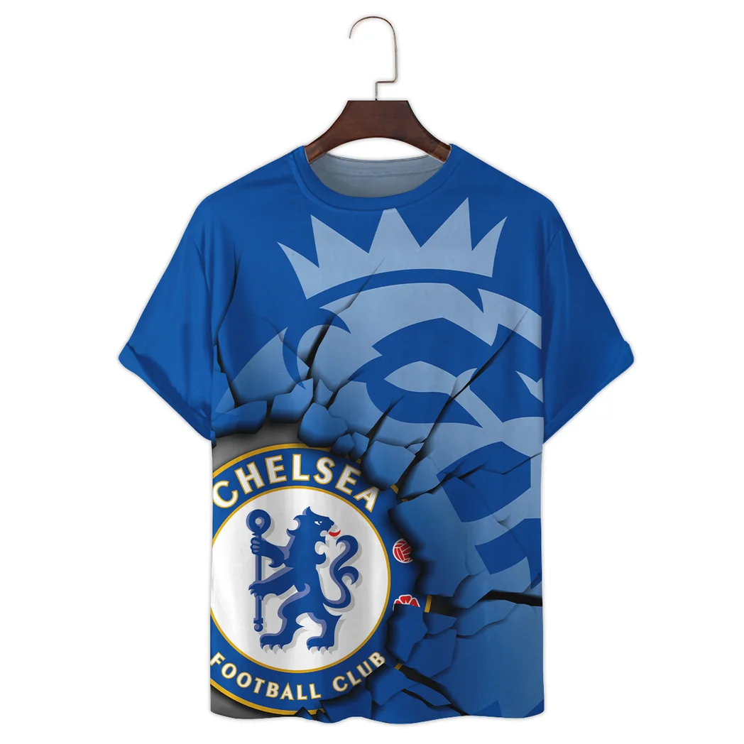 Blue Shirt Fans T-Shirt Everyday Comfort Tee HVN1360CH - Image 2