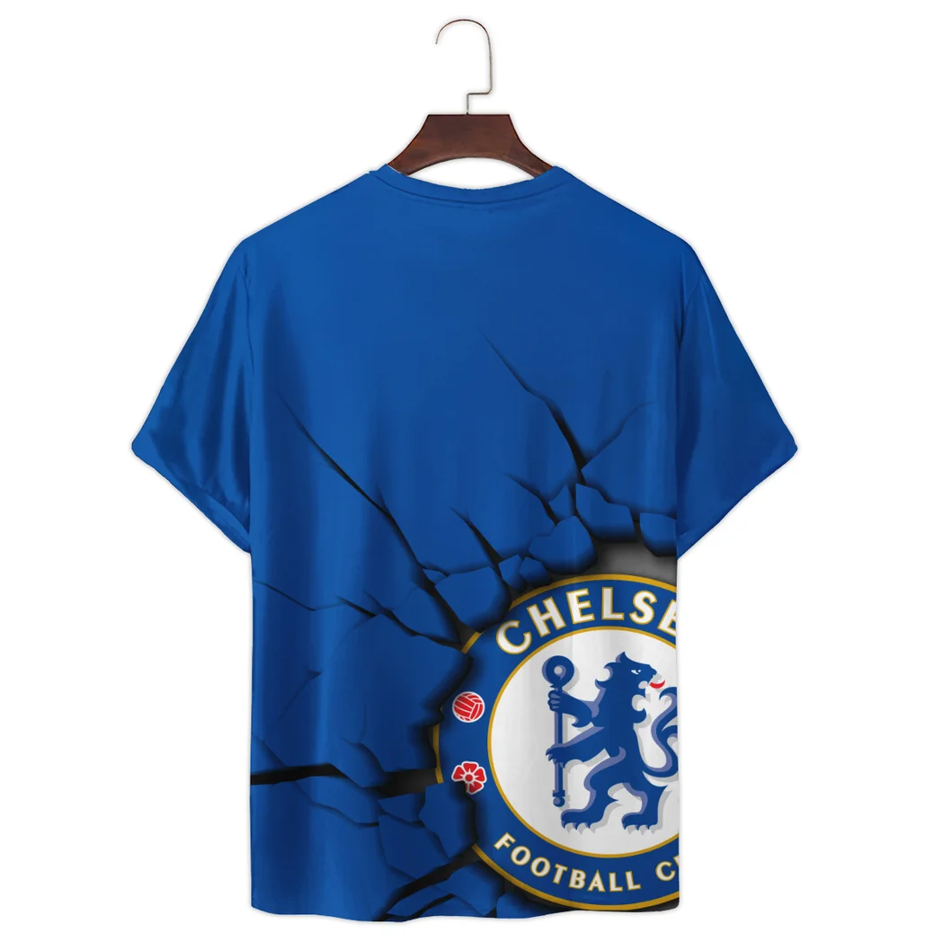 Blue Shirt Fans T-Shirt Everyday Comfort Tee HVN1360CH - Image 3