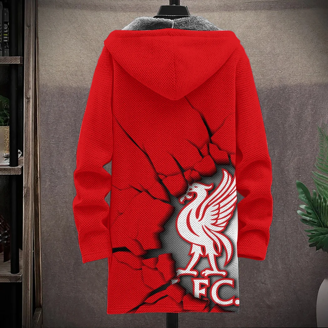 Red Spirit Crew Fleece Windbreaker Jacket Sport Lifestyle Jacket HVN1360LI - Image 4