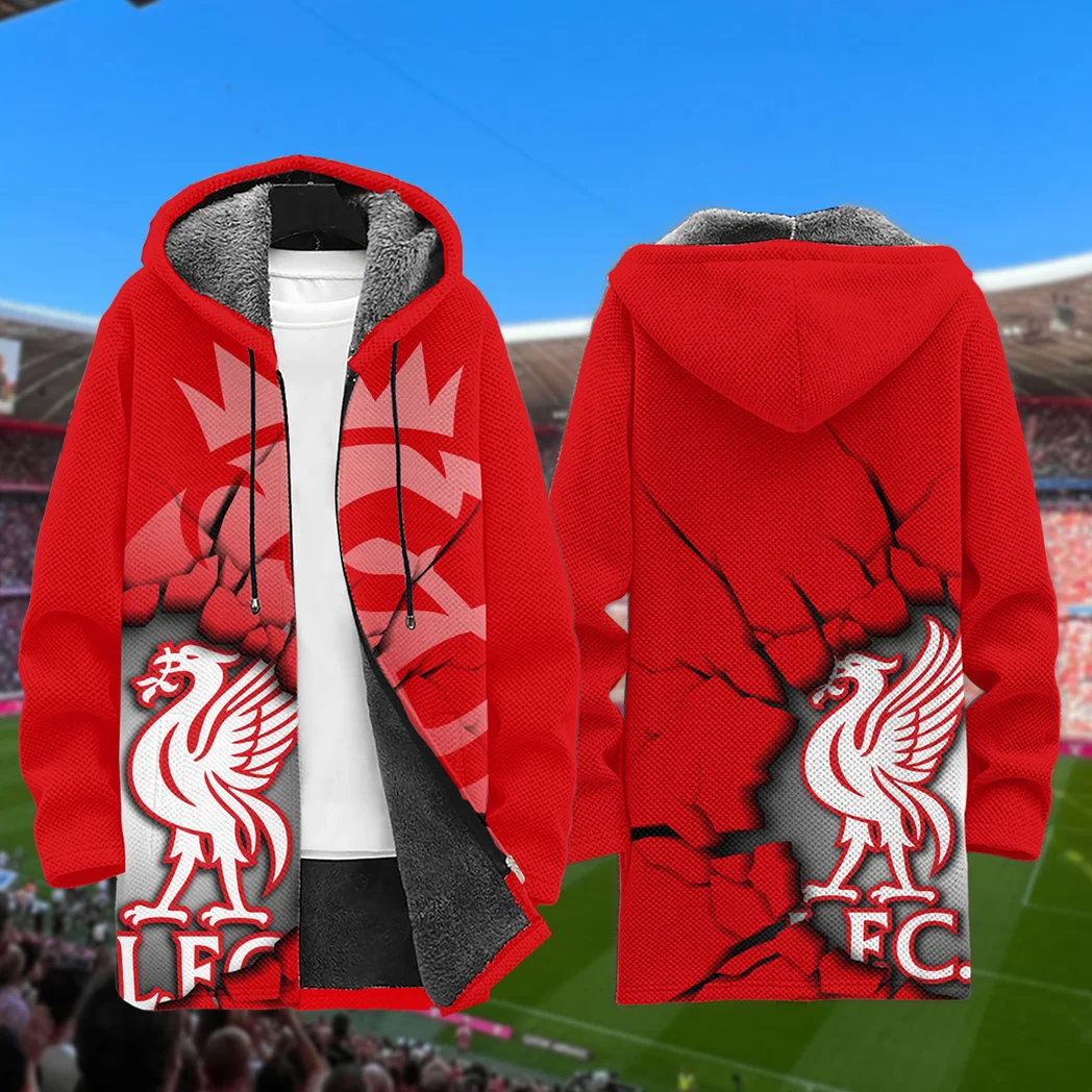 Red Spirit Crew Fleece Windbreaker Jacket Sport Lifestyle Jacket HVN1360LI - Image 2