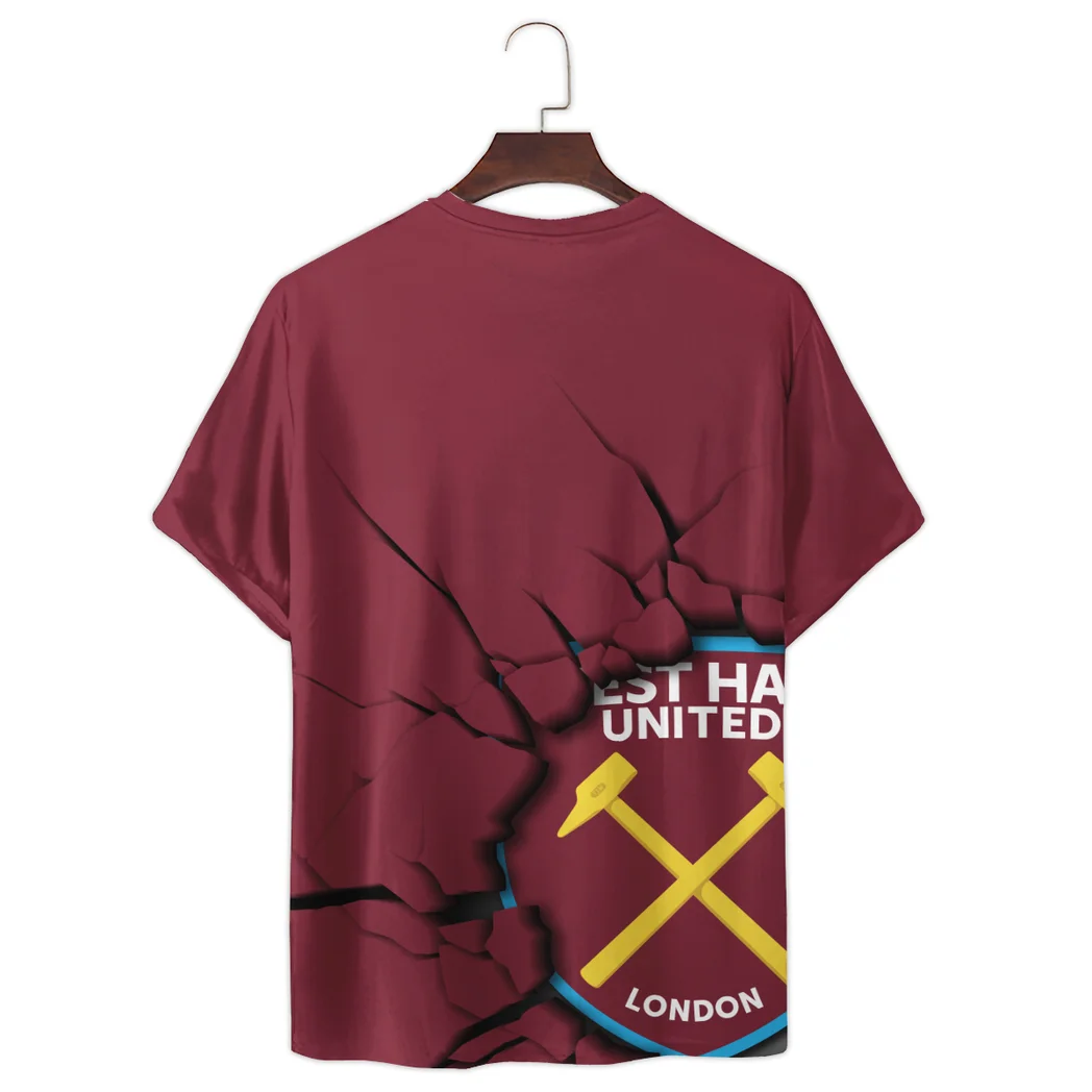 East London Pride T-Shirt Athletic Fan Tee HVN1360WH - Image 3
