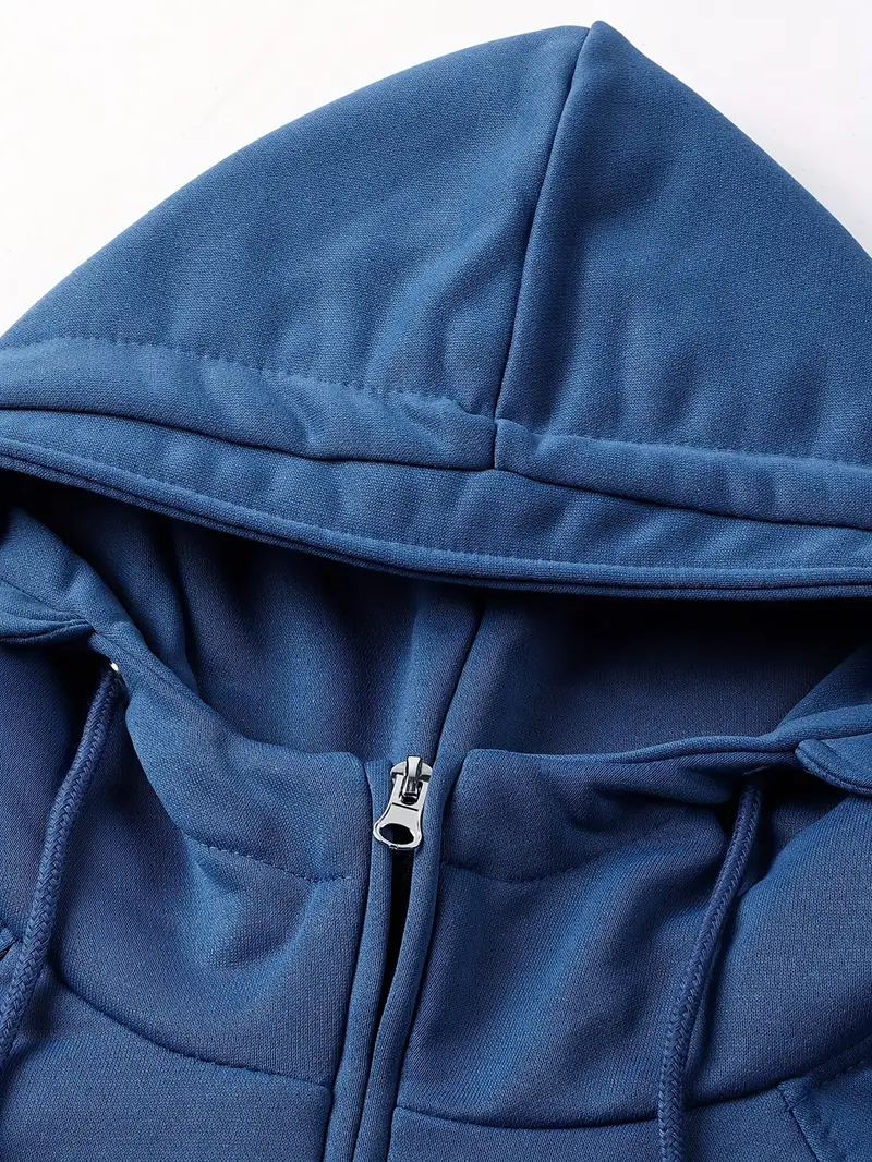 Adventure-Ready SUV Tactical Quarter Zip Hoodie, Exclusive Logo Hoodie For Car Enthusiasts CAR960 - Dark Blue - Image 3