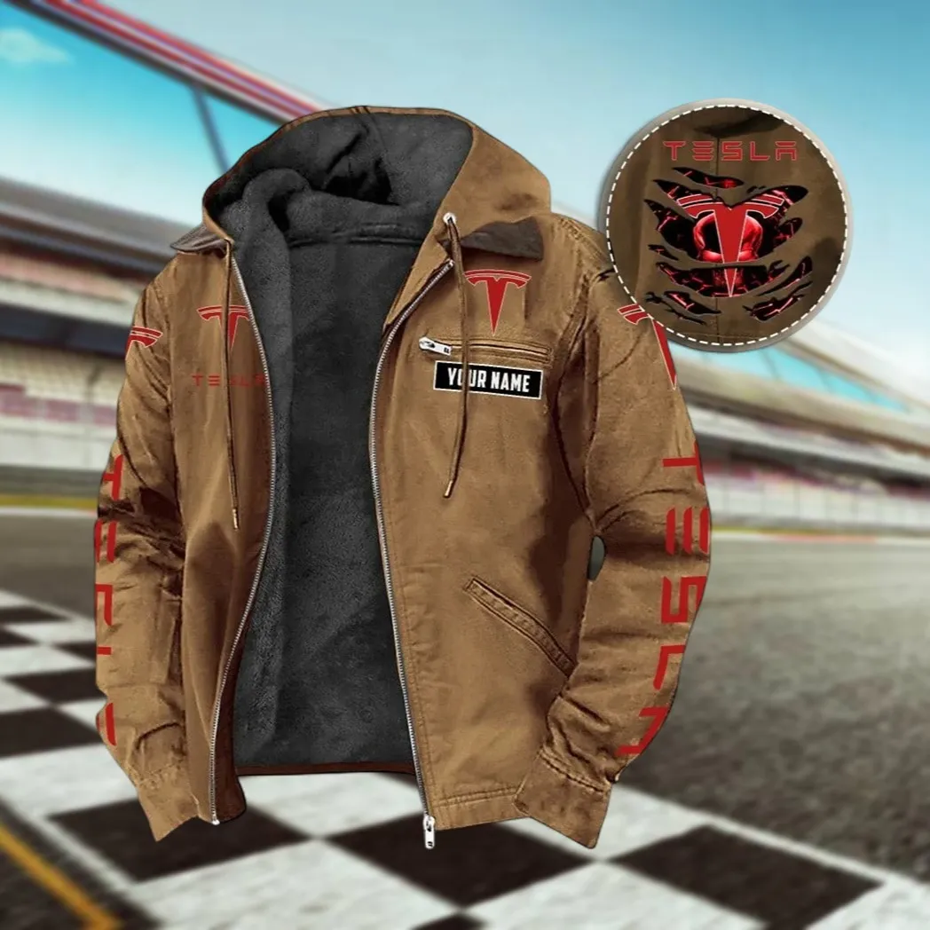 Autonomous Vehicle Hooded And Flannel Hoodie, Lightweight Streetwear Hoodie For Car Lovers CAR391 - Camel