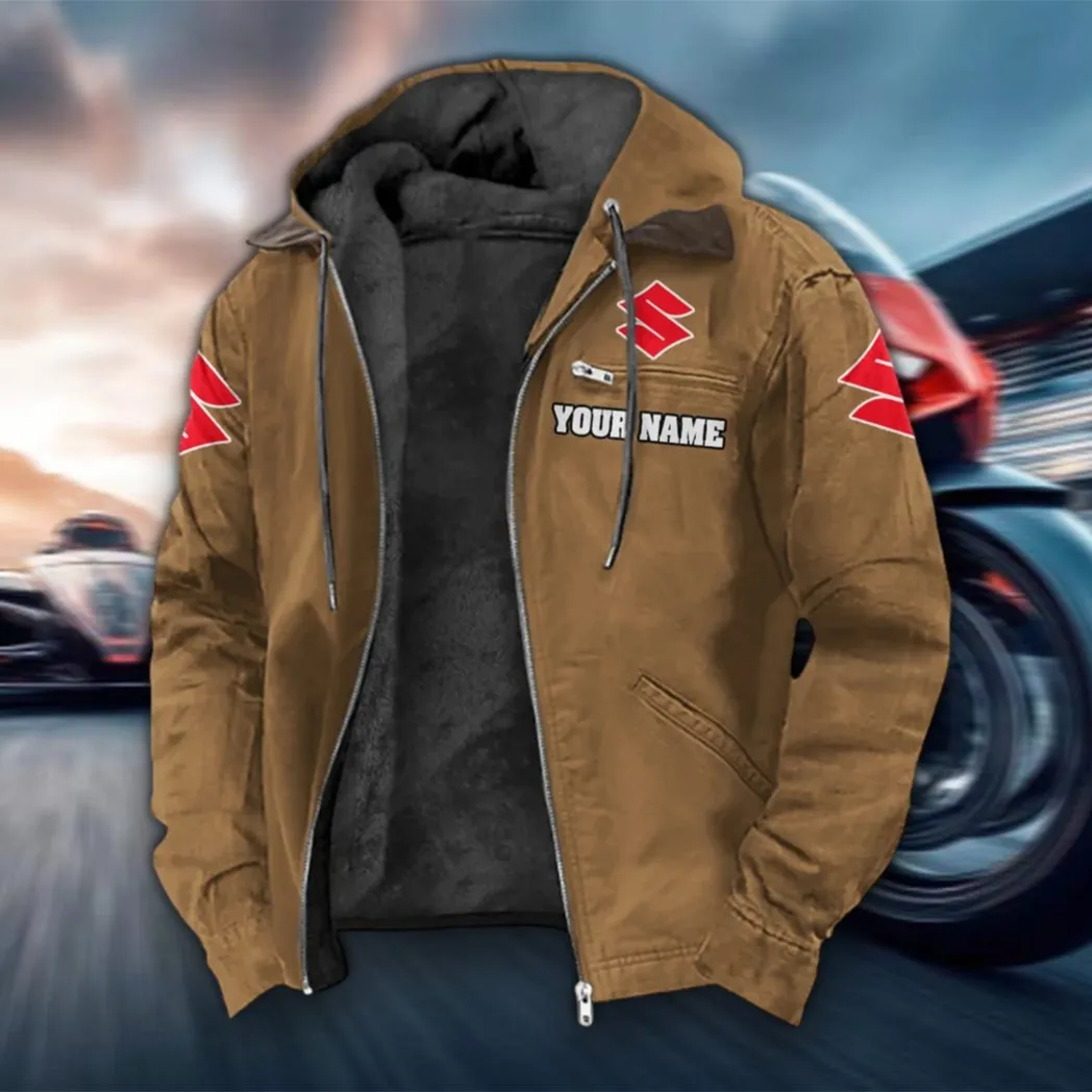 JDM Bike Flannel Hoodie, Rugged Rider Flannel HVN1327SU - Camel