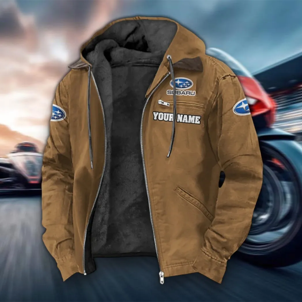 Performance Hatchback Flannel Hoodie, Bold Automotive Hoodie HVN1327SU - Camel