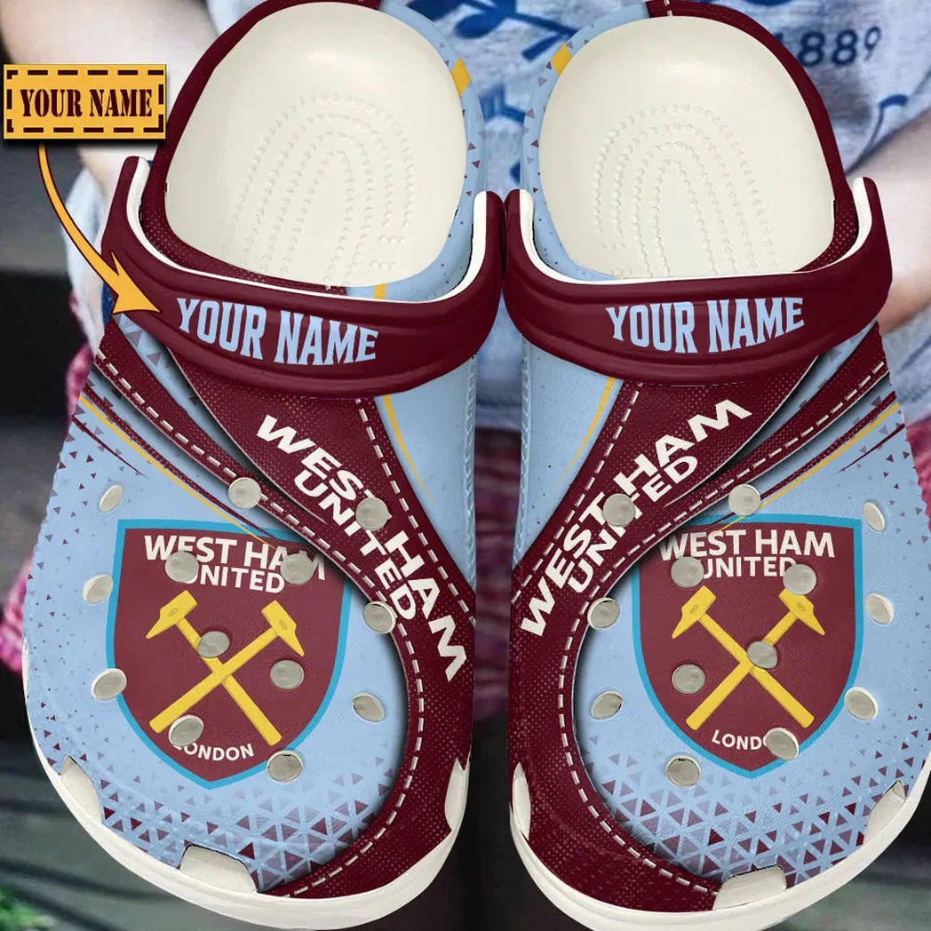 Hammers Spirit Clogs Full Print, Team Spirit Footwear SPO2120006 - White - Image 2