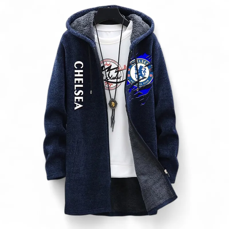 Blue Pride Army Fleece Windbreaker Jacket, Fan Spirit Jacket EPL127 - Blue - Image 2