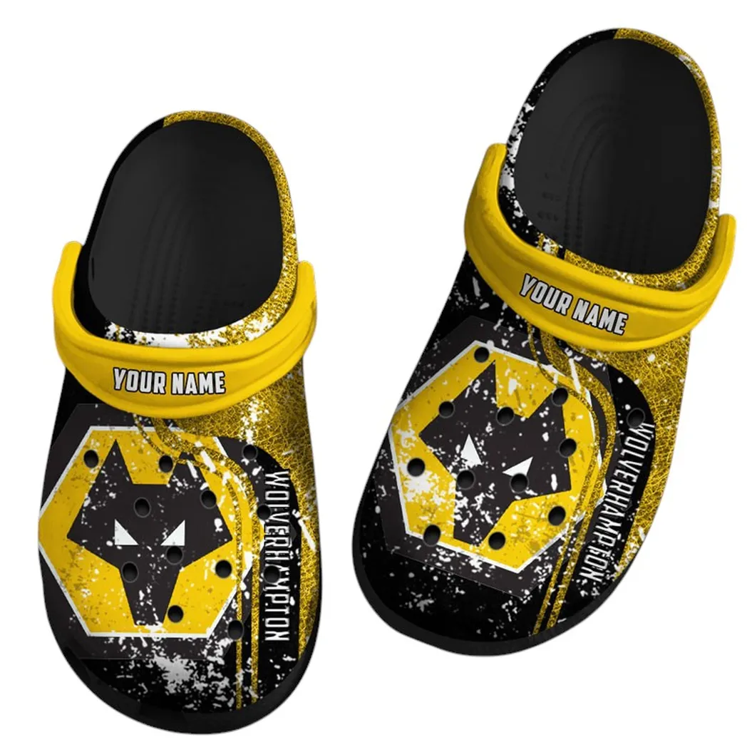 Gold Shirt Squad Clogs Full Print, Loyal Supporter Clogs EPL75052125230 - Black - Image 2