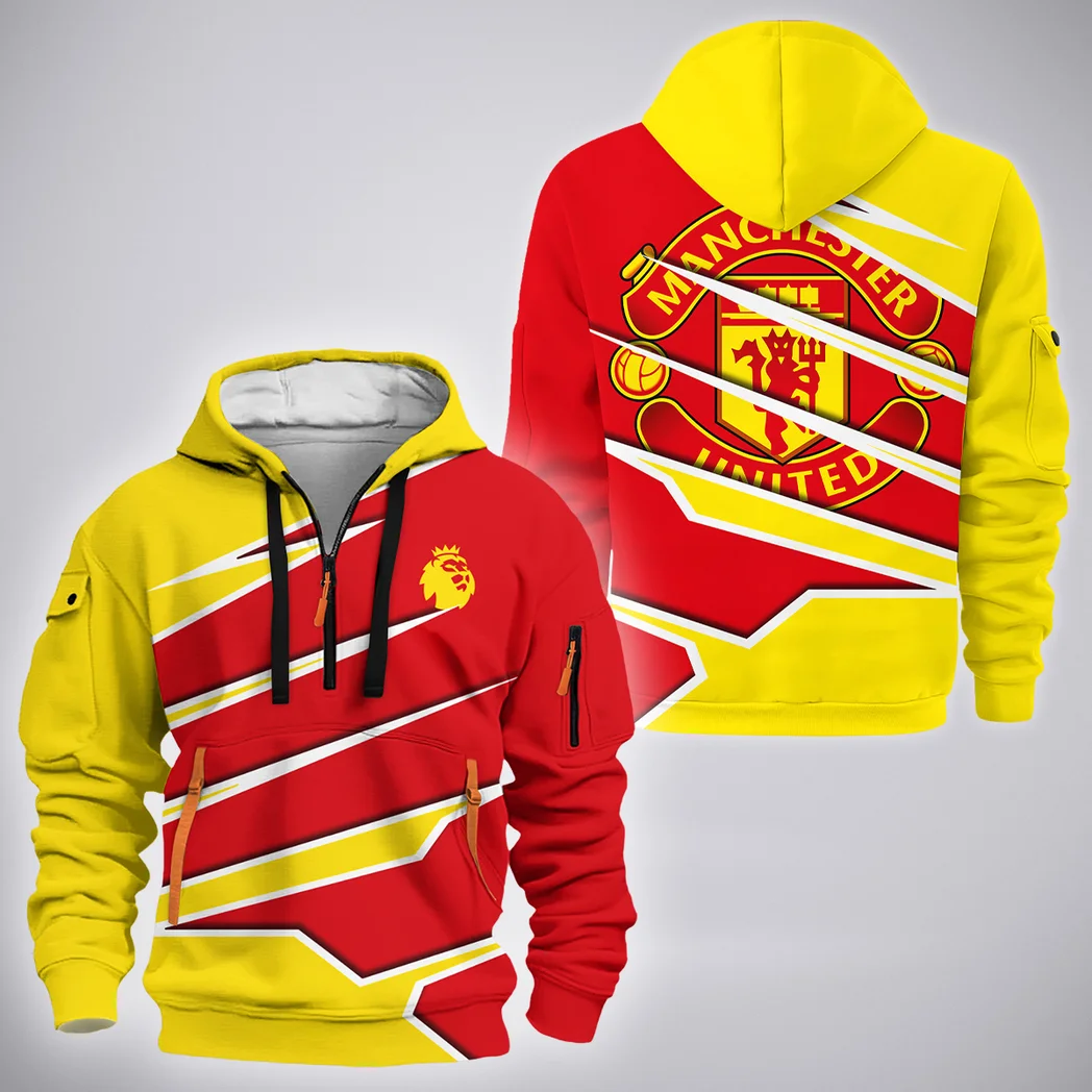 Classic Spurs Hoodie Half Zip 3D, Active Spirit Hoodie HVN1316MU