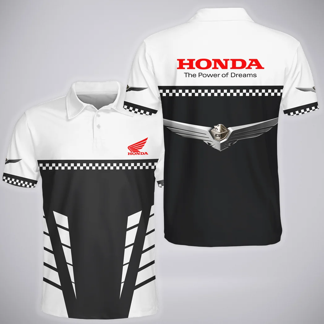 Collectible Heritage Auto Polo Shirt Exclusive Logo, Adventure-Ready Street Button Shirt HVN1385HG - Image 2