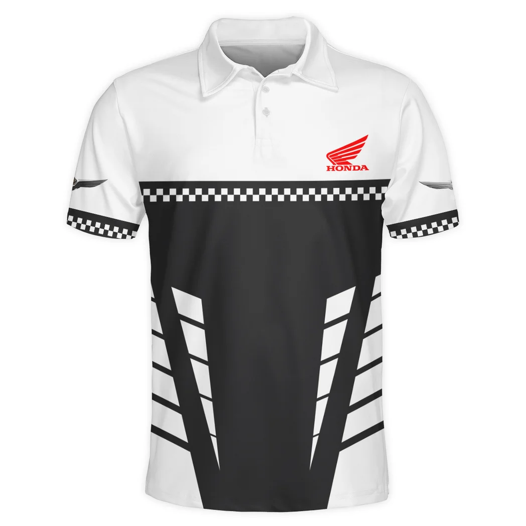 Collectible Heritage Auto Polo Shirt Exclusive Logo, Adventure-Ready Street Button Shirt HVN1385HG - Image 3