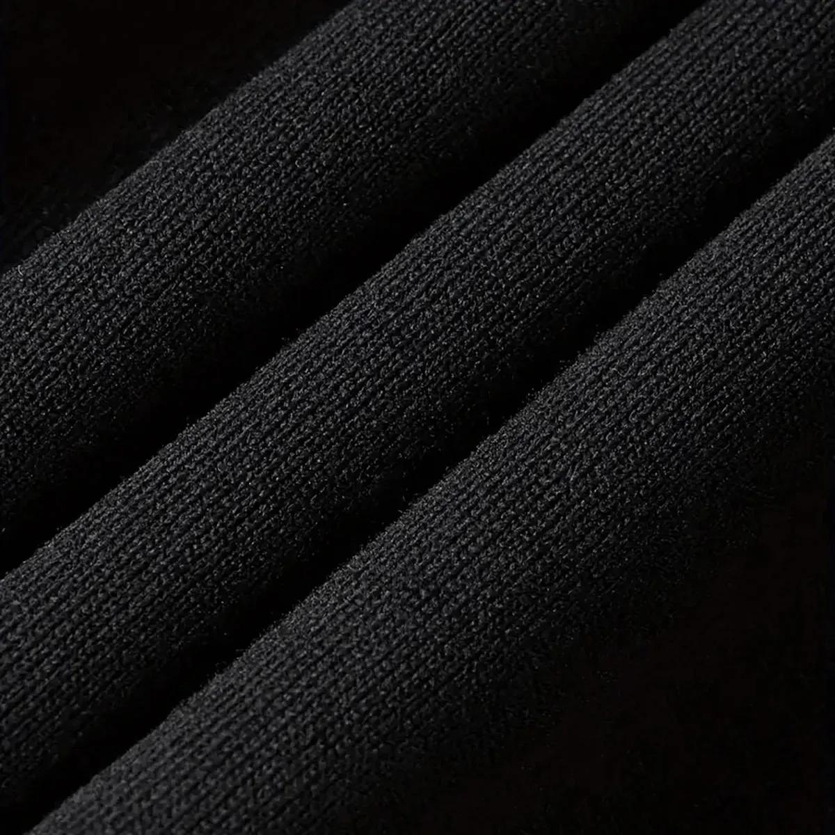 Crossover Hoodie Half Zipper, Supporter Style Half-Zip Hoodie CAR170 - Black - Image 4