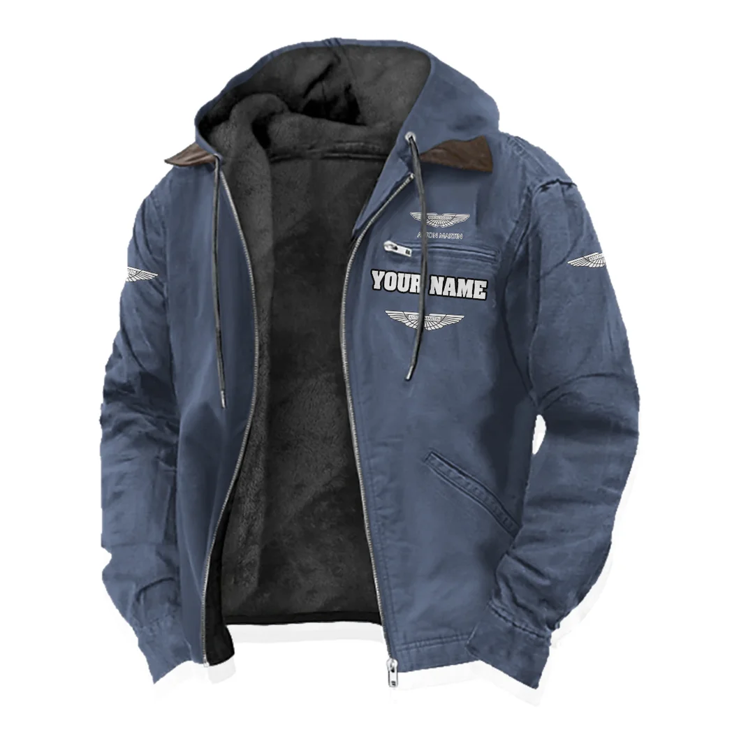 Dynamic Driving Machine Flannel Hoodie, Garage Life Hooded Flannel HVN1327AM - Navy Blue - Image 3