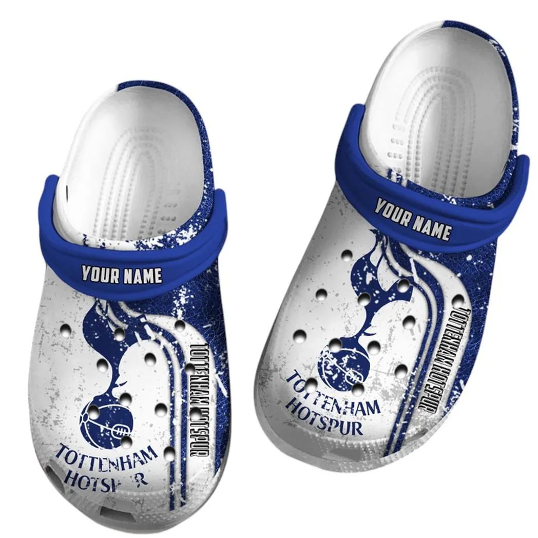 Loyal Spurs Fans Clogs Full Print, Streetwear Fan Clogs EPL75052125228 - White - Image 2