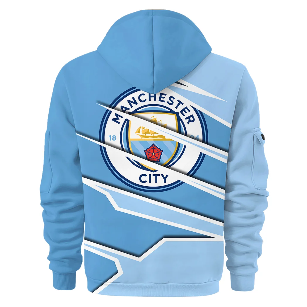 Etihad Pride Hoodie Half Zip 3D, Streetwear Fan Hoodie HVN1316MC - Image 3