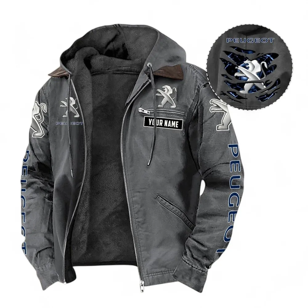 European Sedan Hooded And Flannel Hoodie, Everyday Comfortable Hoodie For Car Lovers CAR391 - Gray - Image 2