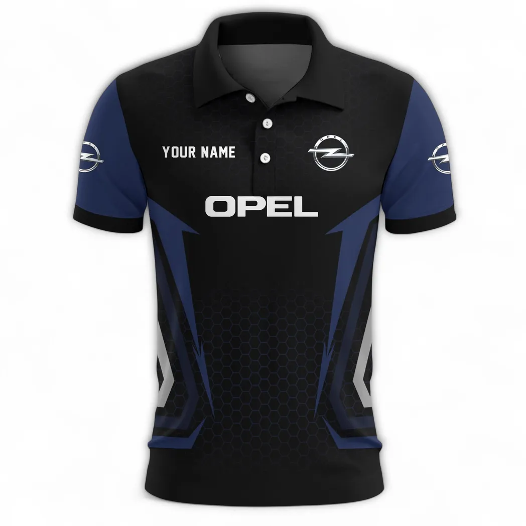 Family Vehicle Polo Shirt, Lightweight Comfort Button Shirt CAR526 - Navy - Image 2