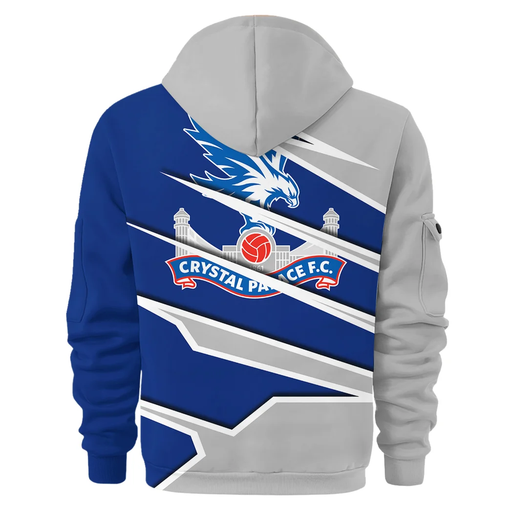 Flying Spirit Hoodie Half Zip 3D, Fan Pride Half-Zip Hoodie HVN1316CP - Image 3