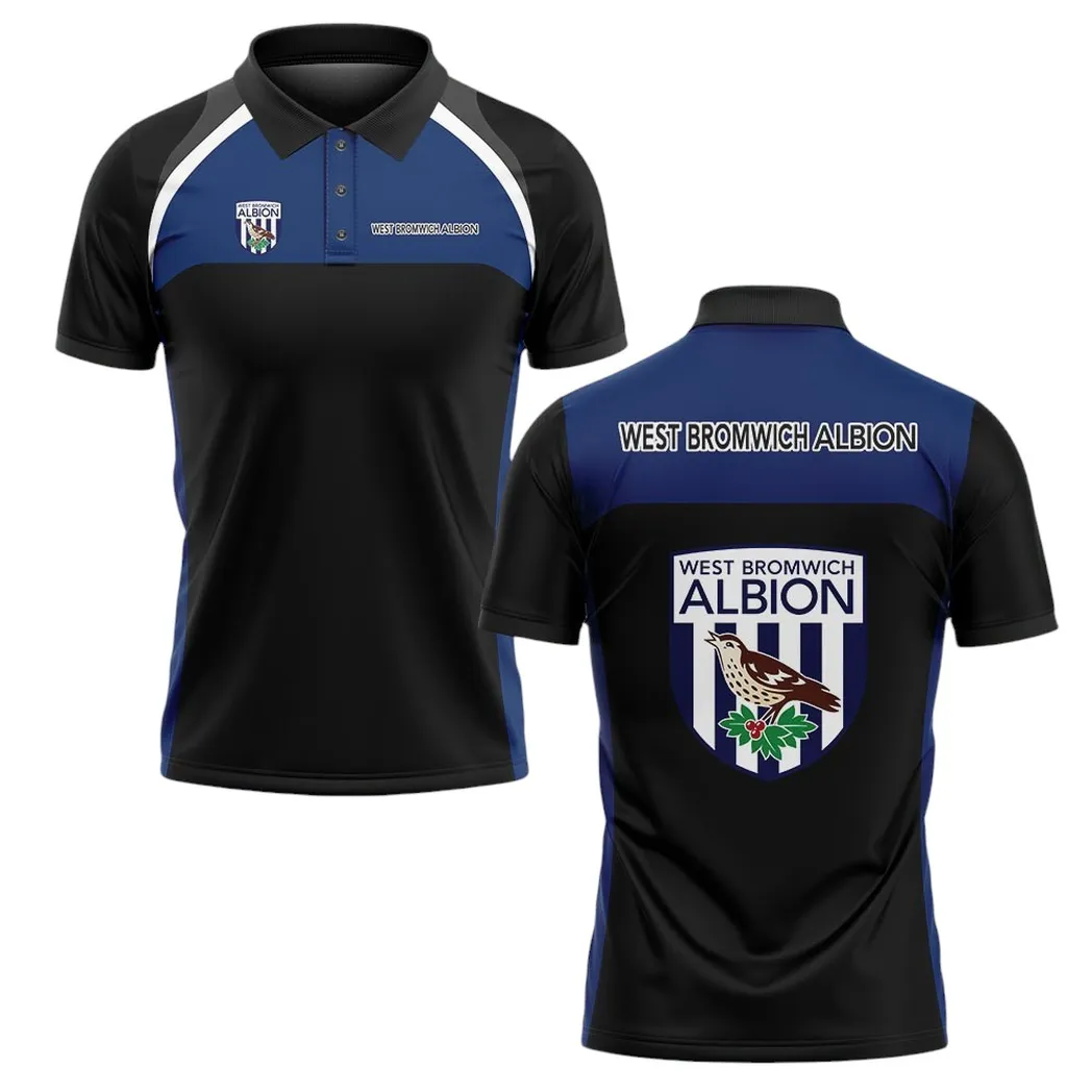 Football Club Polo Shirt, Full Print Design Button Shirt For Fan Sport EPL220