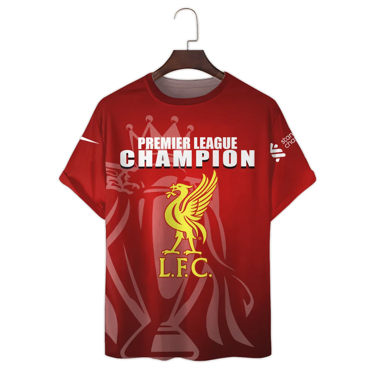 Football Club T-Shirt, All Over Print Tee For Loyal Sport Fans EPL042 - Image 2