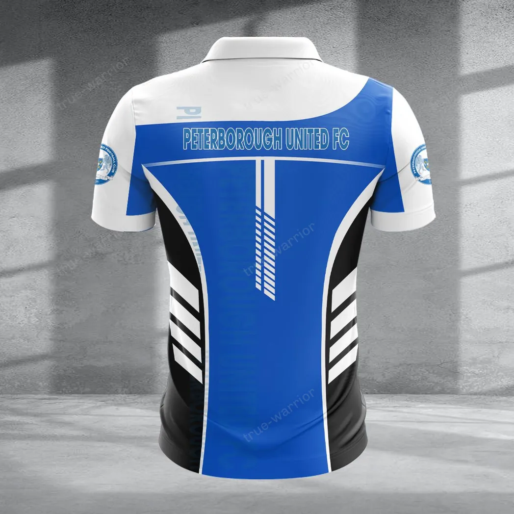 Football Club Zipper Polo Shirt, Sport Fan Polo For Everyday Energy EPL090 - Image 2