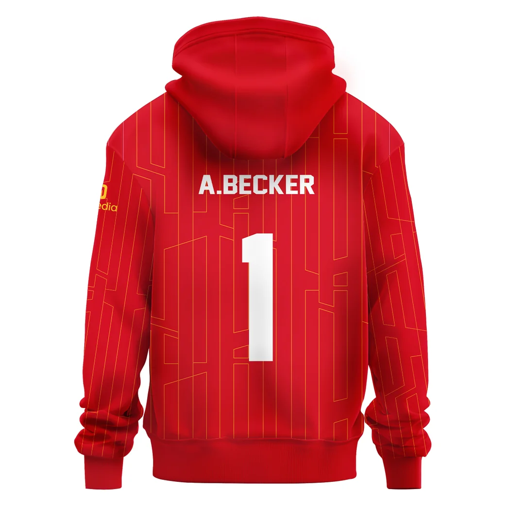 Football Crew Hoodie, Rugged & Sporty Hoodie For Sport Lovers HVN101 - Image 3