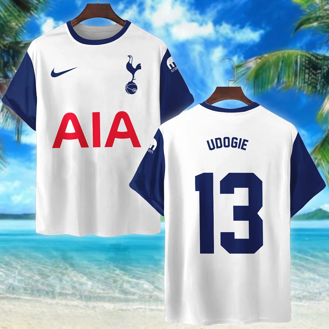 Football Crew T-Shirt, All Over Print Tee For Loyal Sport Fans HVN101