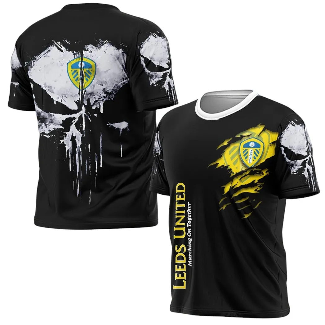 Football Crew T-Shirt, All Over Print Tee For Loyal Sport Fans SPO171