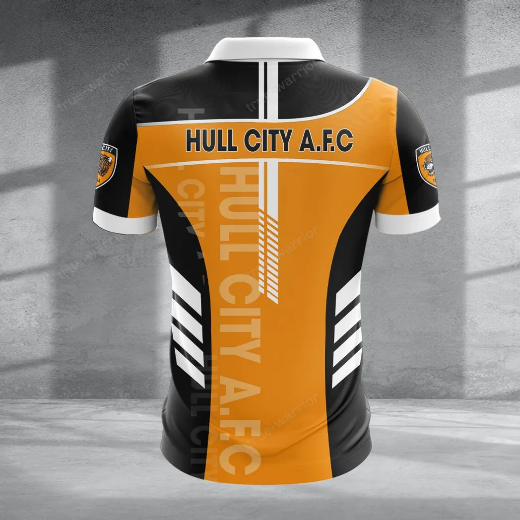 Football Crew Zipper Polo Shirt, Sport Fan Polo For Game-Day Passion EPL090 - Image 2