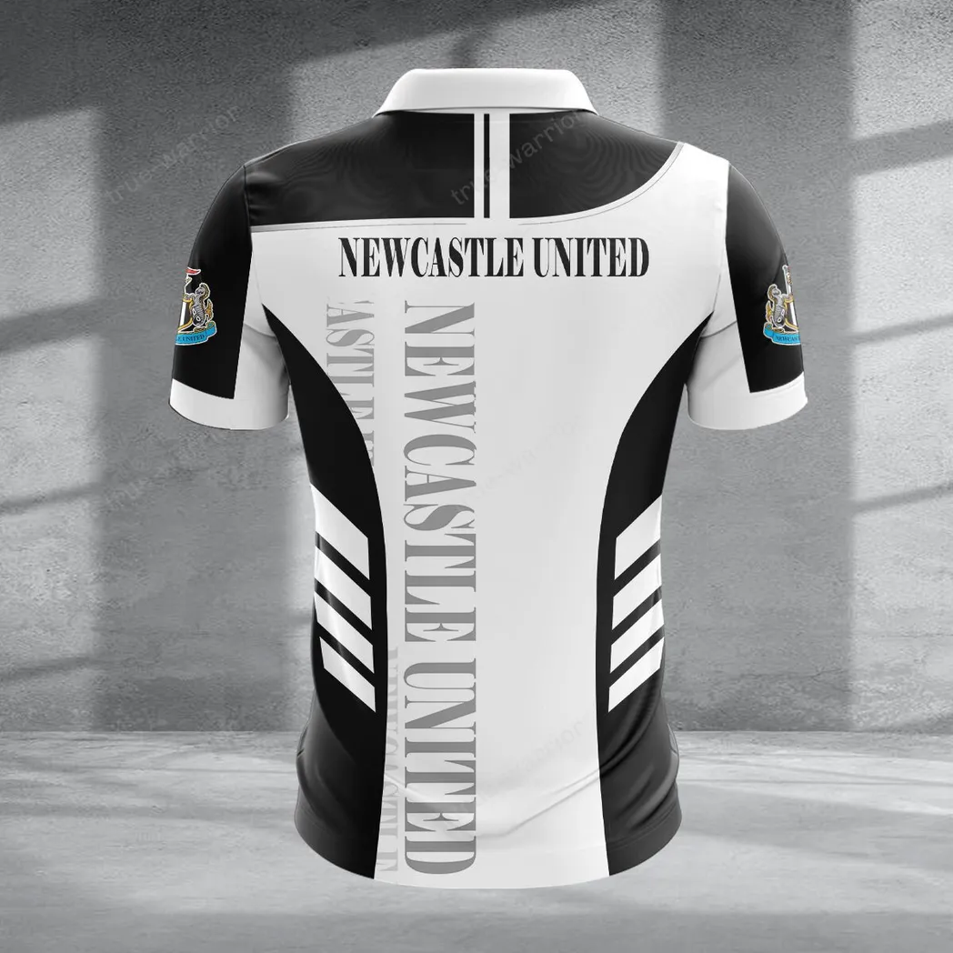 Football Crew Zipper Polo Shirt, Sport Fan Polo For Game-Day Style EPL090 - Image 2