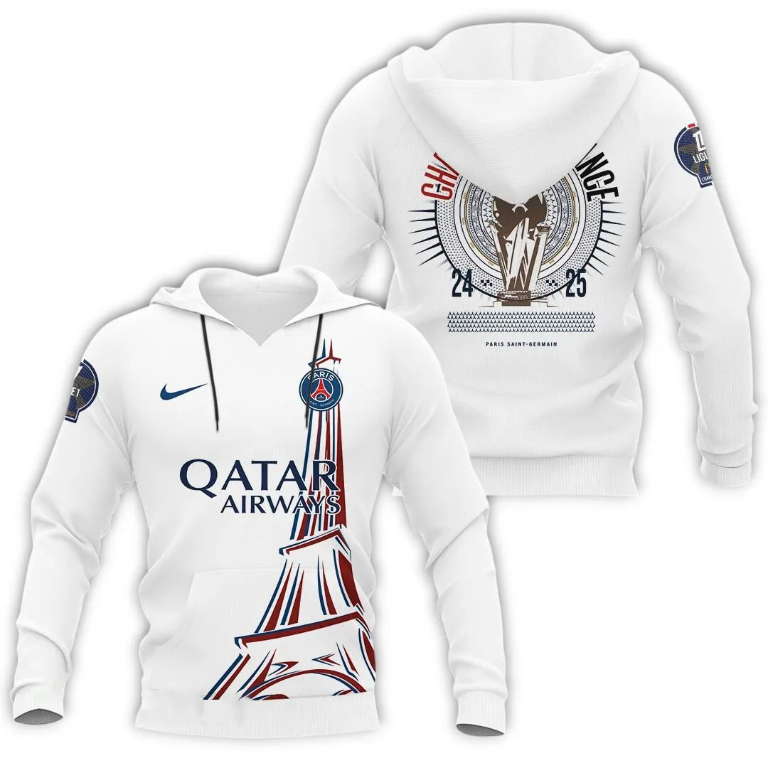 Football Hoodie, Casual Fit for Everyday Wear Hoodie For Sport Lovers PSG940