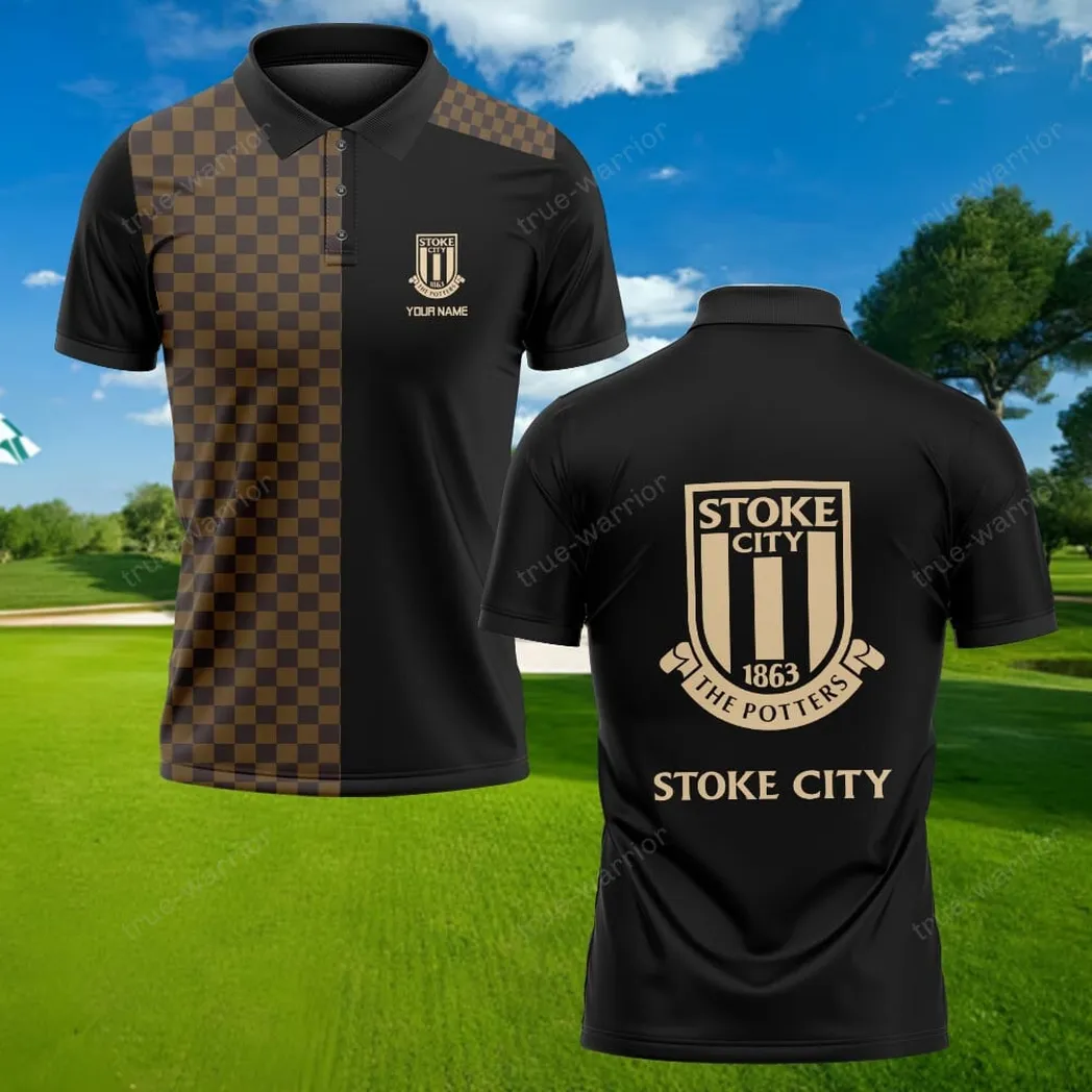 Football Polo Shirt, Full Print Design Button Shirt For Fan Sport EPL030 - Image 2