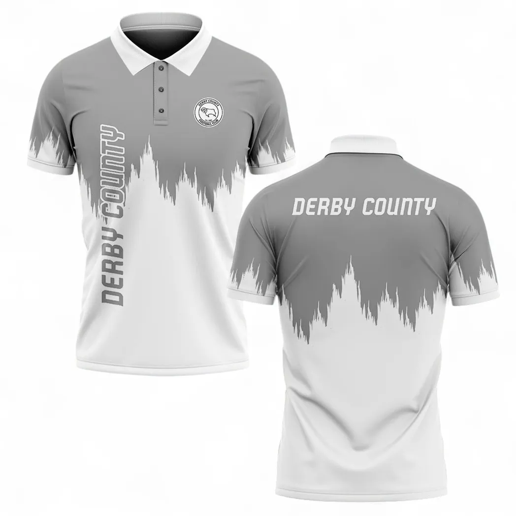 Football Squad Polo Shirt, Full Print Design Button Shirt For Fan Sport EPL200