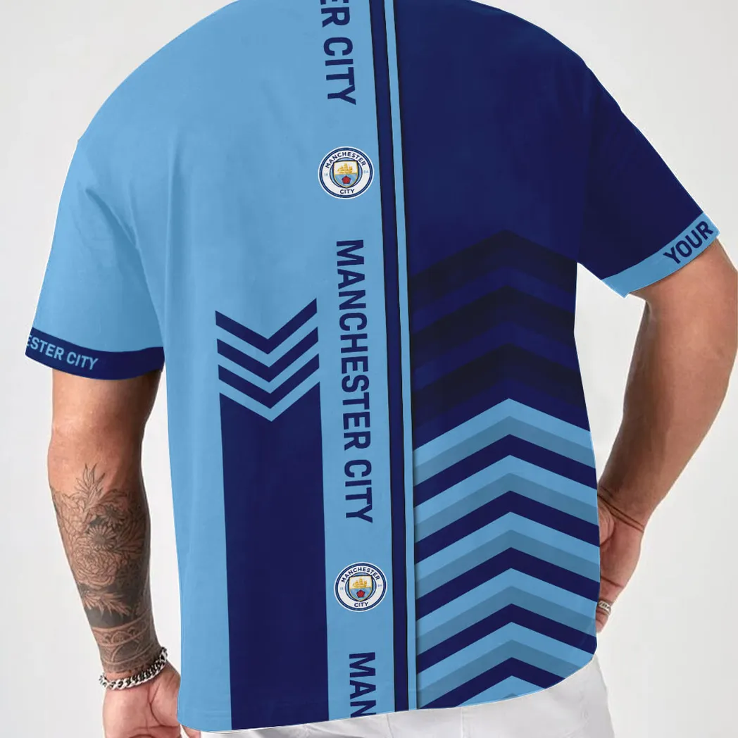 Football Squad T-Shirt, Bold All Over Print Fan Tee For Game Day SPO011 - Image 2