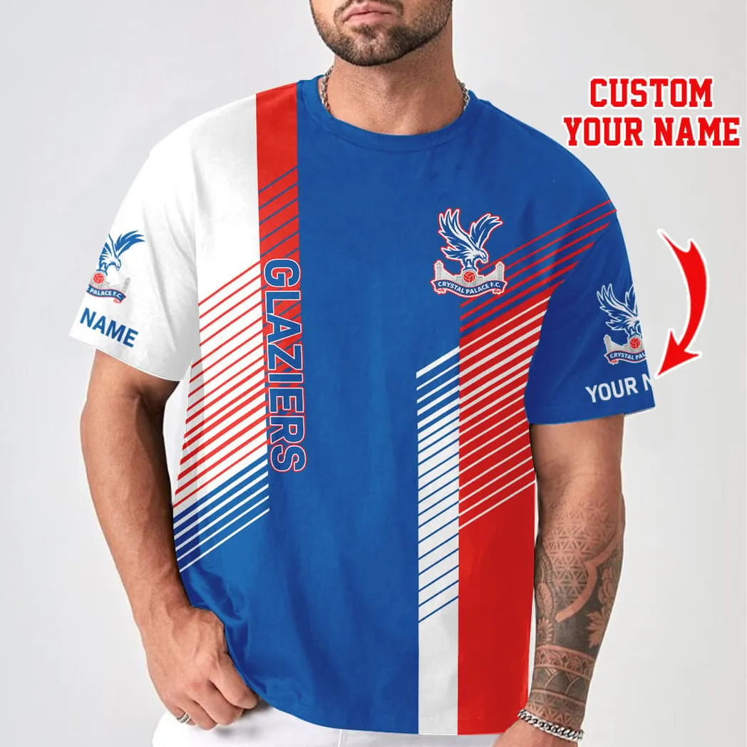 Football Squad T-Shirt, Sport Fan All Over Print Tee With Streetwear Style SPO011