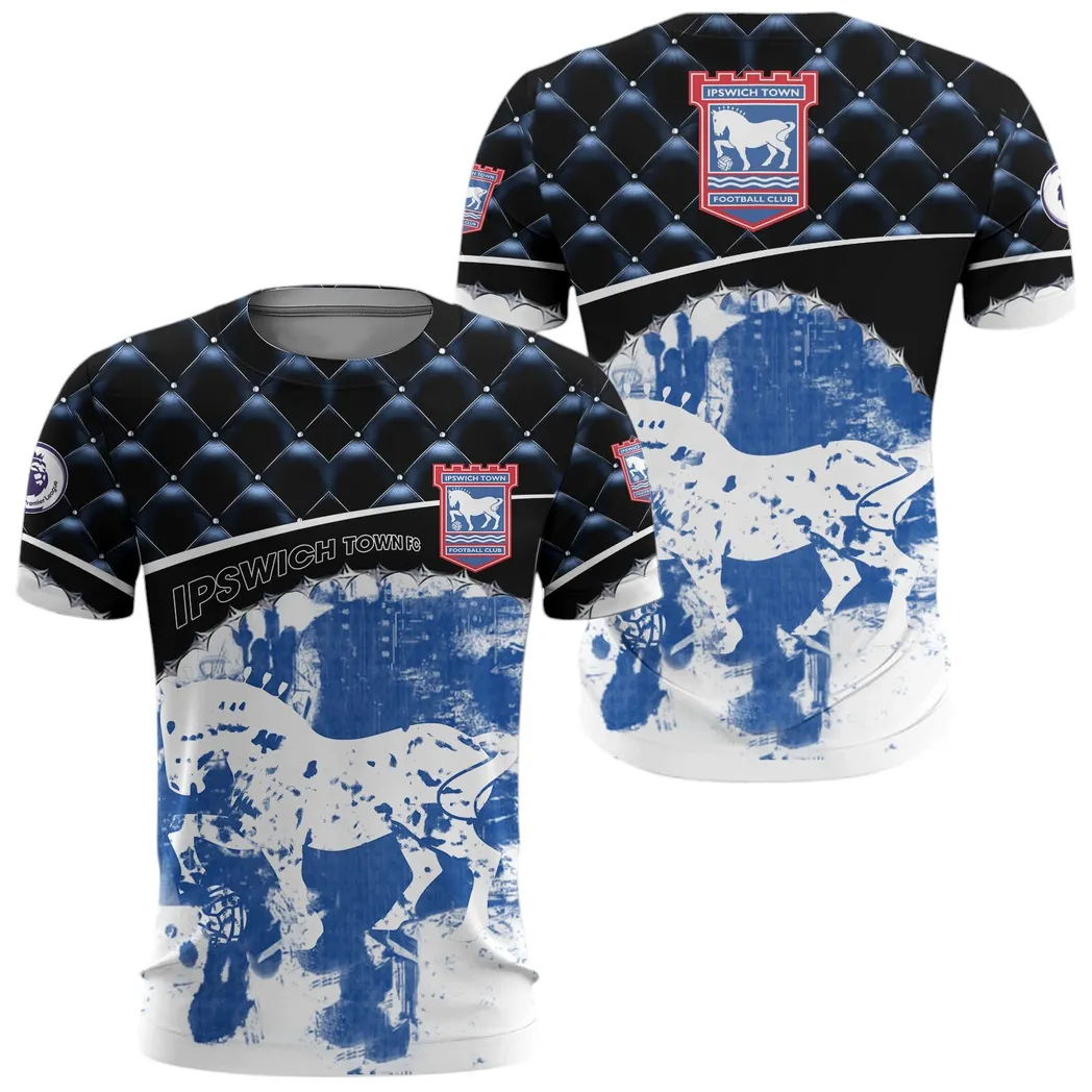 Football Squad T-Shirt, Sport Fan All Over Print Tee With Streetwear Style SPO131