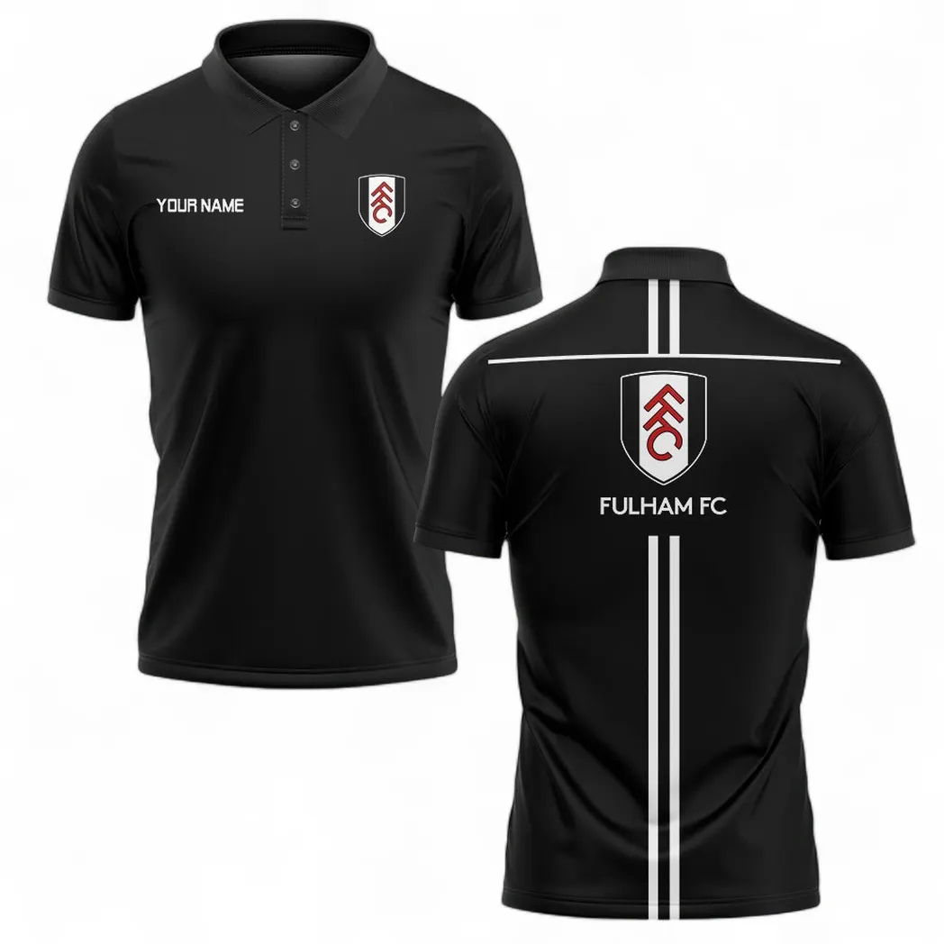 Football Team Polo Shirt, Full Print Design Button Shirt For Fan Sport EPL130