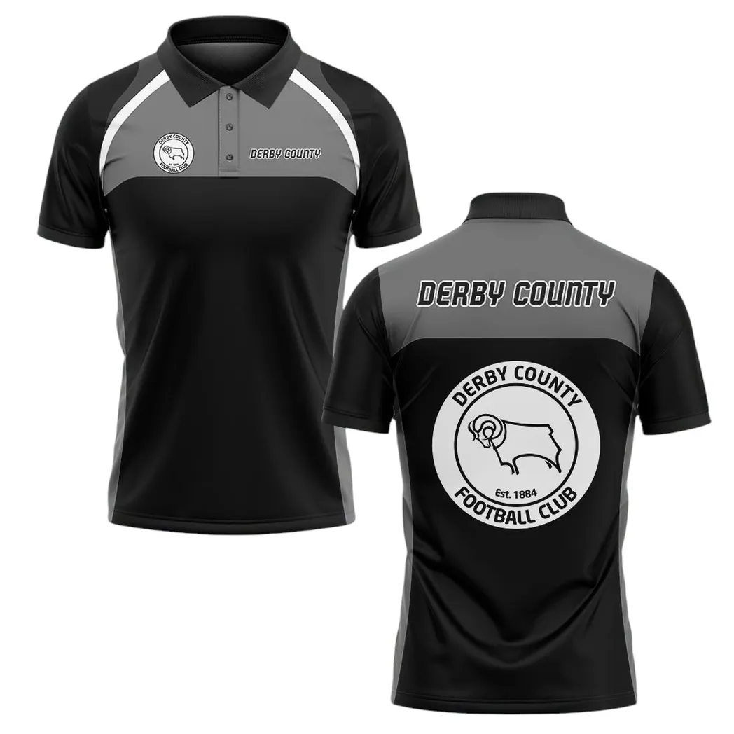 Football Team Polo Shirt, Full Print Design Button Shirt For Fan Sport EPL220