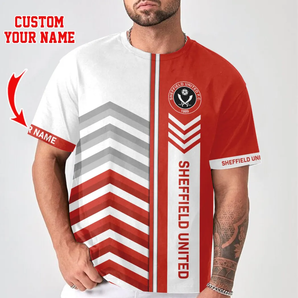 Football Team T-Shirt, All Over Print Tee For Loyal Sport Fans SPO011