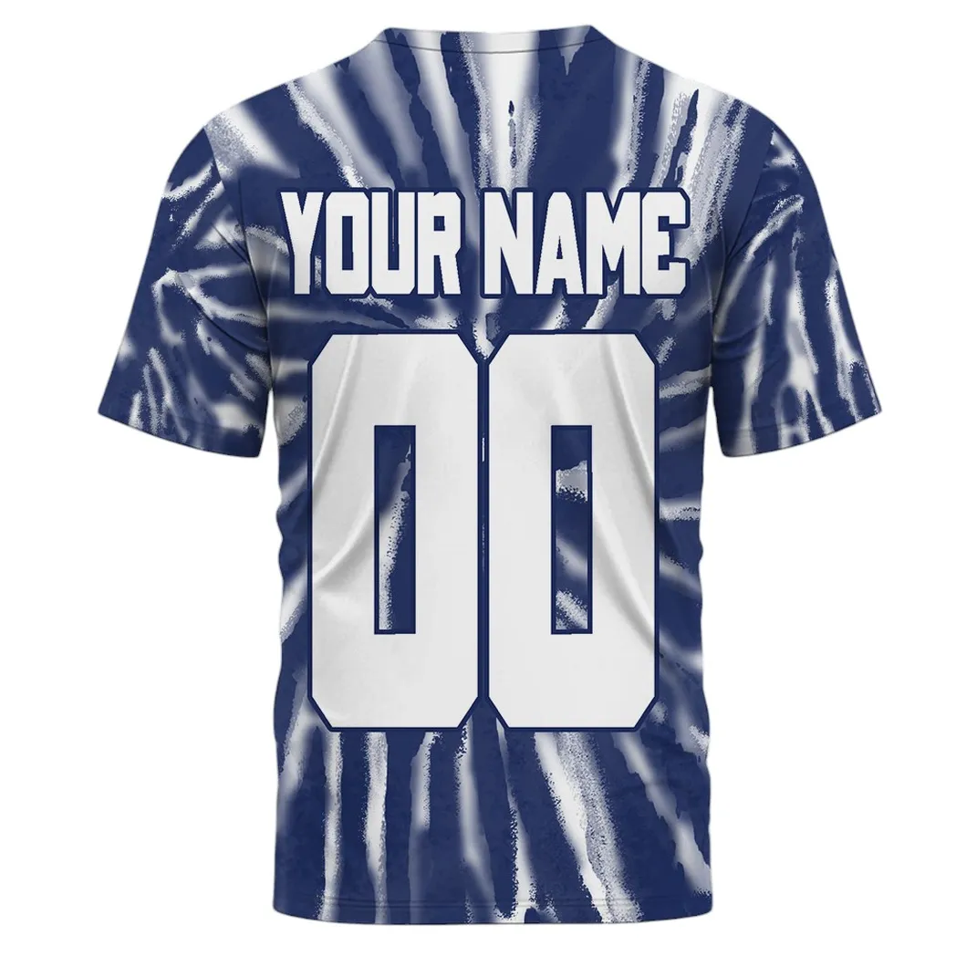 Football Team T-Shirt, Bold All Over Print Fan Tee For Game Day SPO151 - Image 2