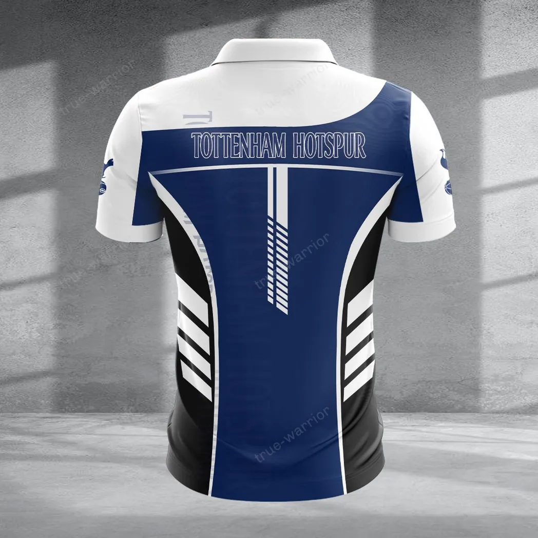 Football Team Zipper Polo Shirt, Sport Fan Polo For Game-Day Passion EPL090 - Image 2