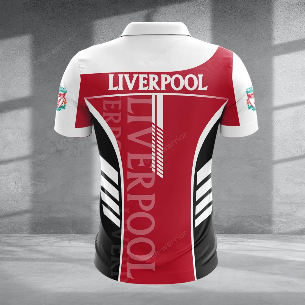 Football Team Zipper Polo Shirt, Sport Fan Polo For Game-Day Passion EPL090 - Image 2