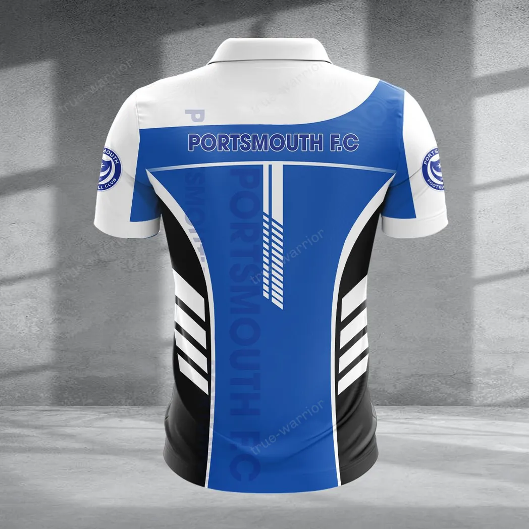 Football Zipper Polo Shirt, Sport Fan Polo For Everyday Energy EPL090 - Image 2